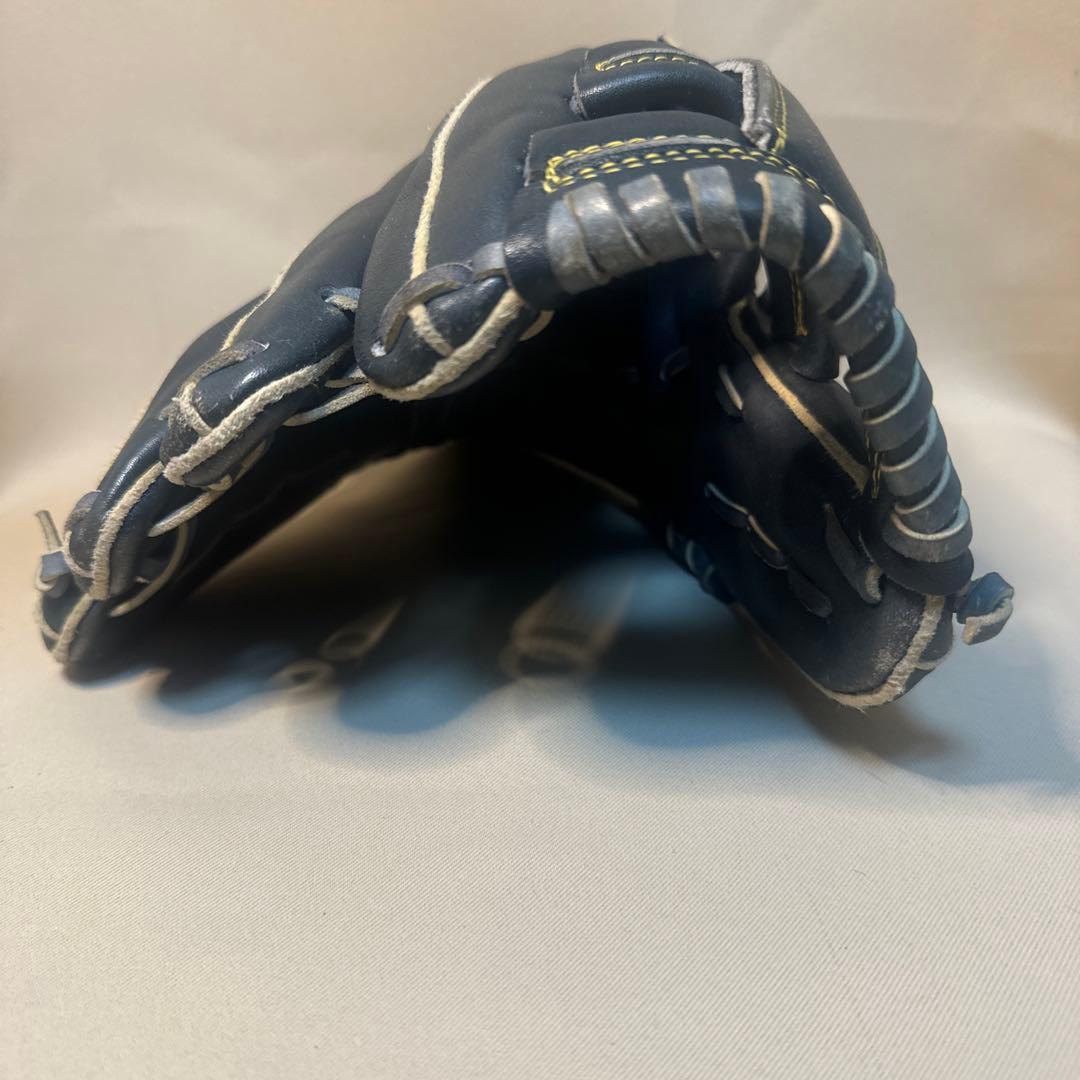 ミズノ 硬式グローブ 左 ワールドウィン プロフェッショナルモデル 野球 青