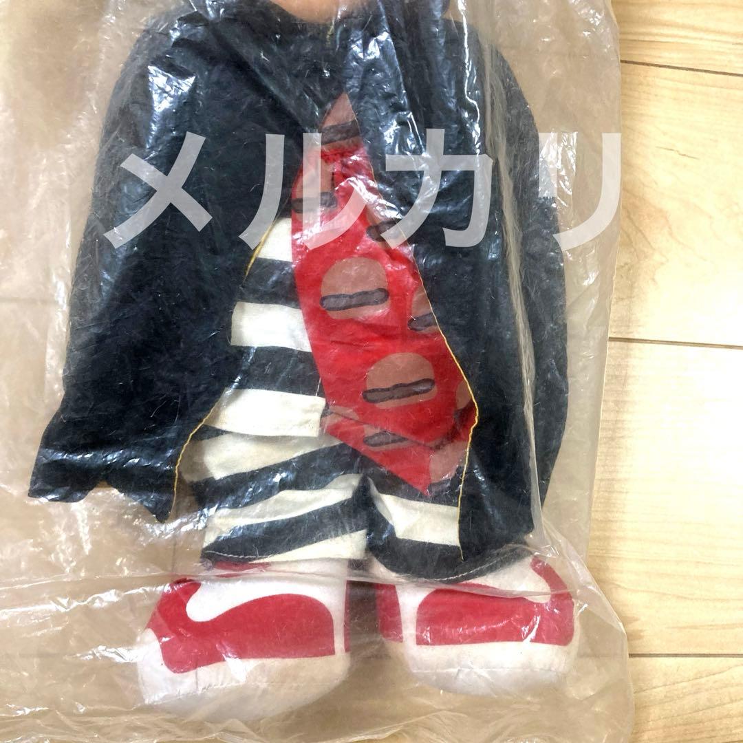 マクドナルド　ハンバーグラー 人形　ぬいぐるみ　1987年　レア