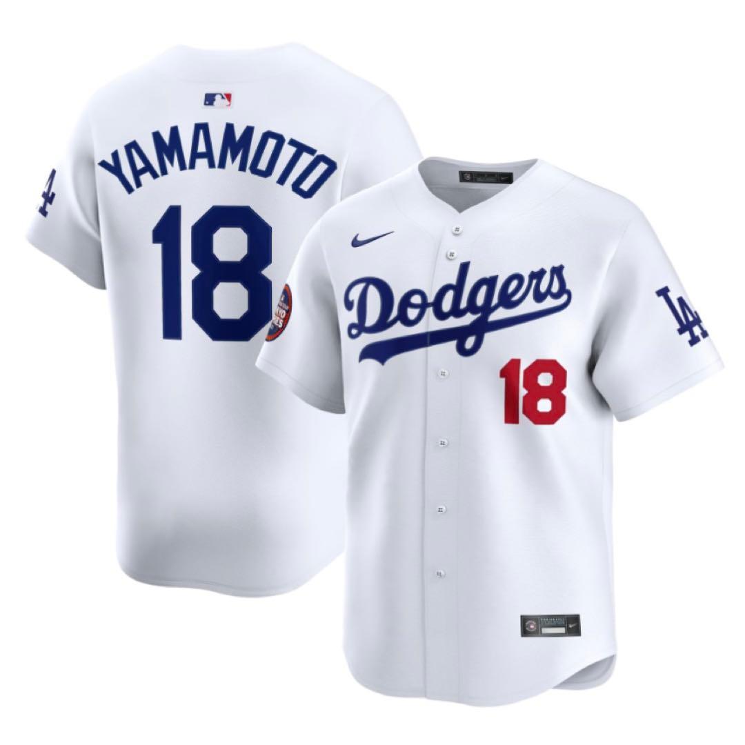 山本由伸 ドジャース 2025 MLB 東京シリーズ 開幕戦 ユニフォーム XL