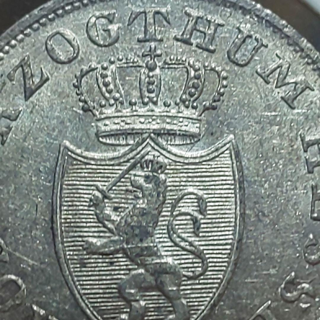 ヘッセン大公国 1826年 6 Kreuzer ！銀貨