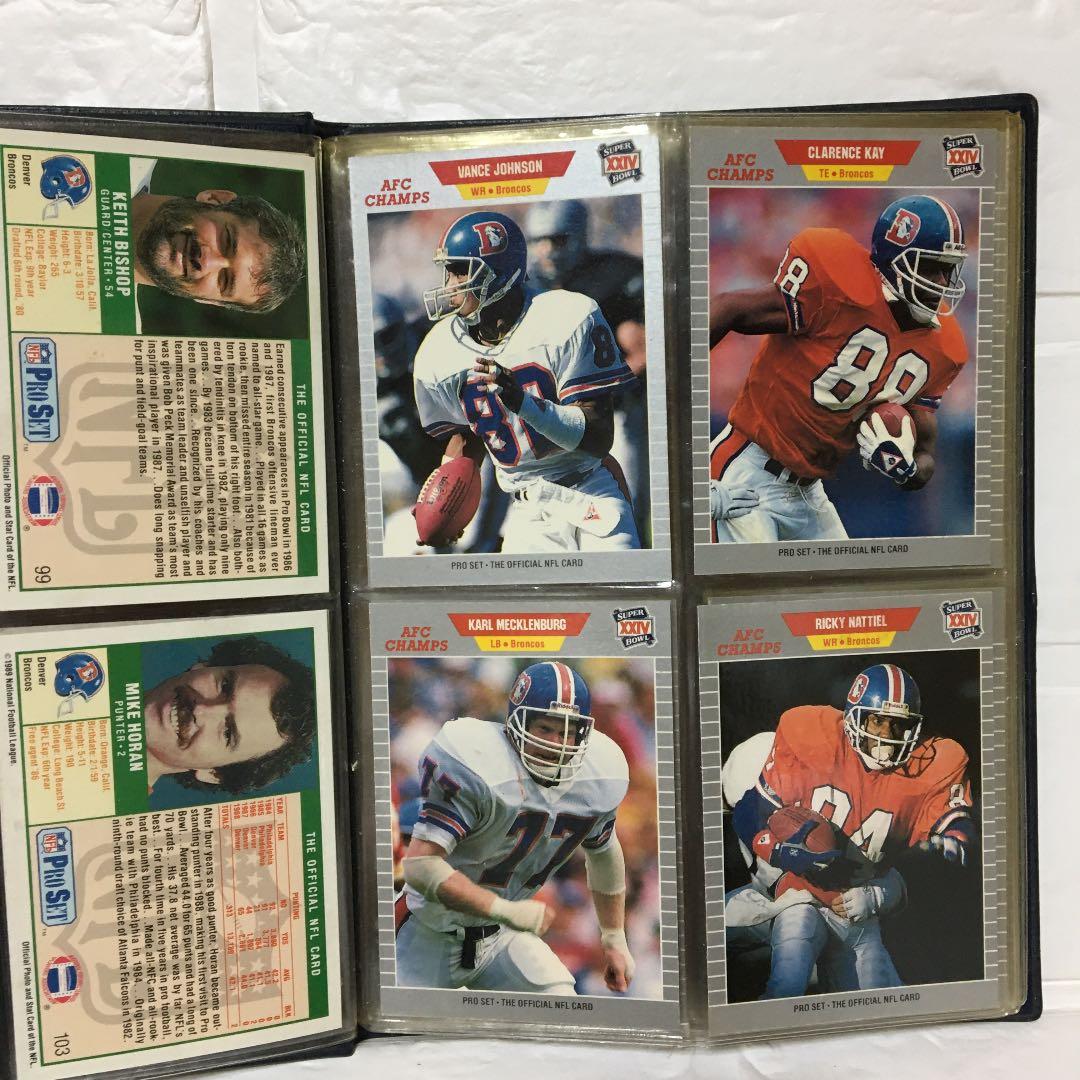 【入手困難 レア品】 NFL 第24回 スーパーボウル トレーディングカード