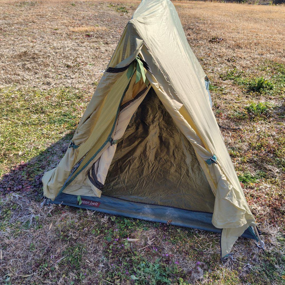 mont-bell ムーンライトテント1型 旧型 グランドシート付き