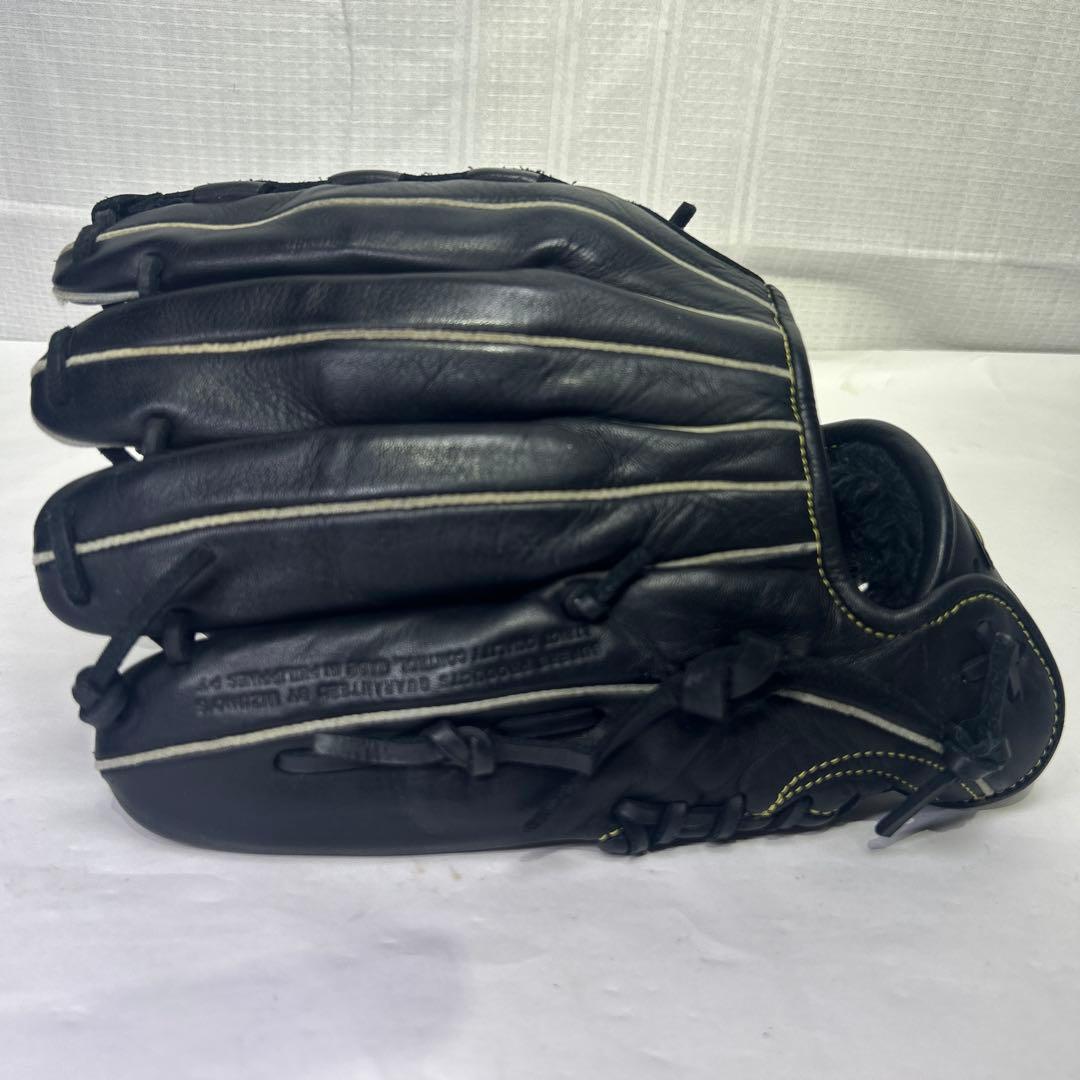 美品 Mizuno セレクト９ 軟式グローブ 黒 内野手用 サイズ9