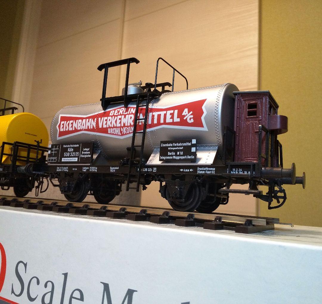 Oゲージ　ドイツ型タンク貨車（2両セット）