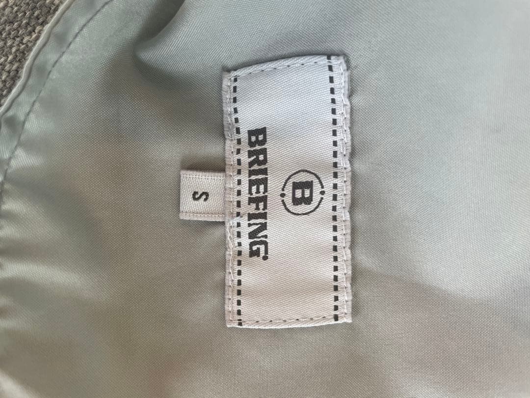 【美品】ブリーフィング3D LOGO SLIM PANTSグレー　S