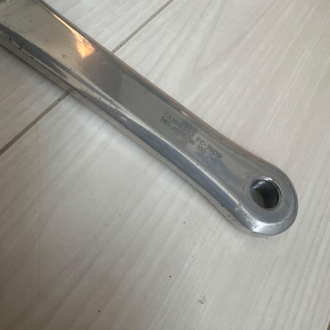 NJS 競輪 SHIMANO DURAACE クランク 165