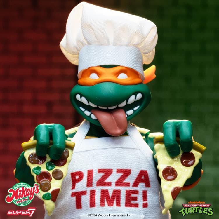 Super7 TMNT ニンジャタートルズ ミケランジェロ ピザシェフ ver.