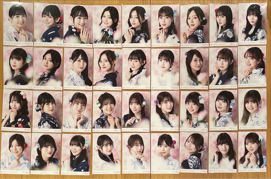 乃木坂46 浴衣　フルコンプ　2023 5種コンプ