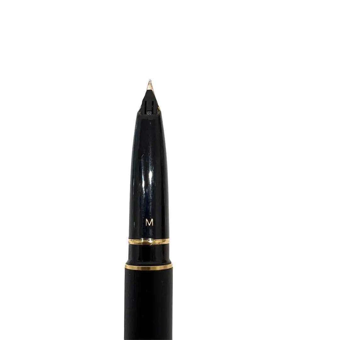 【美品】SHEAFFER 万年筆 14K 貴金属　黒 専用ケース付き