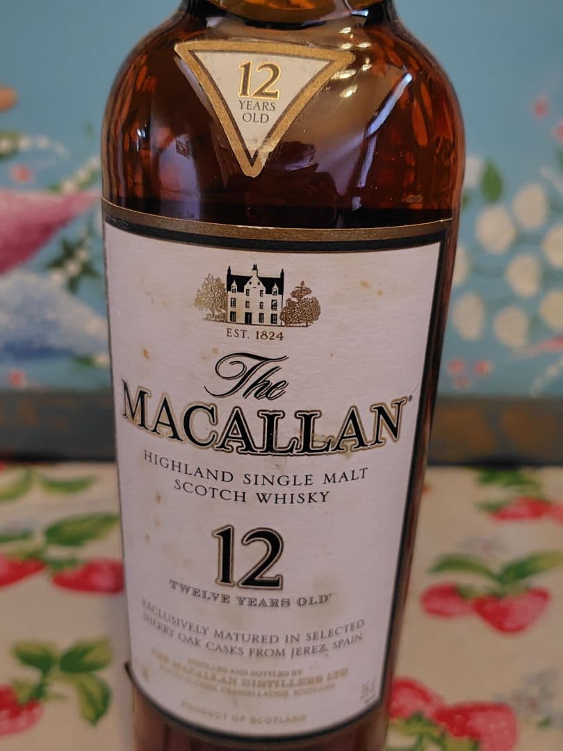 新品未開封　ザ・マッカラン12年　シェリーオークカスク　旧ボトル　350ml