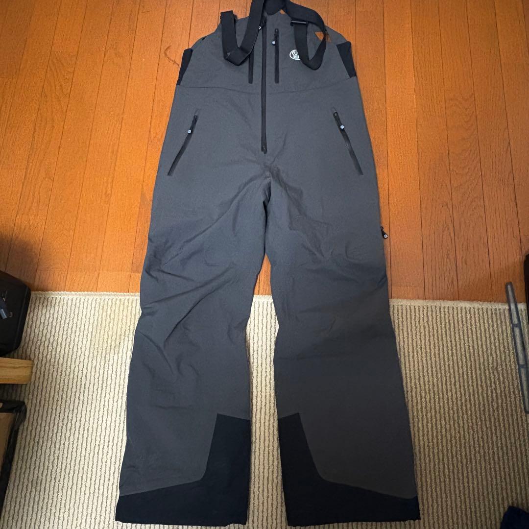 unfudge 24 チャコール スノーボードウェア 上下セット