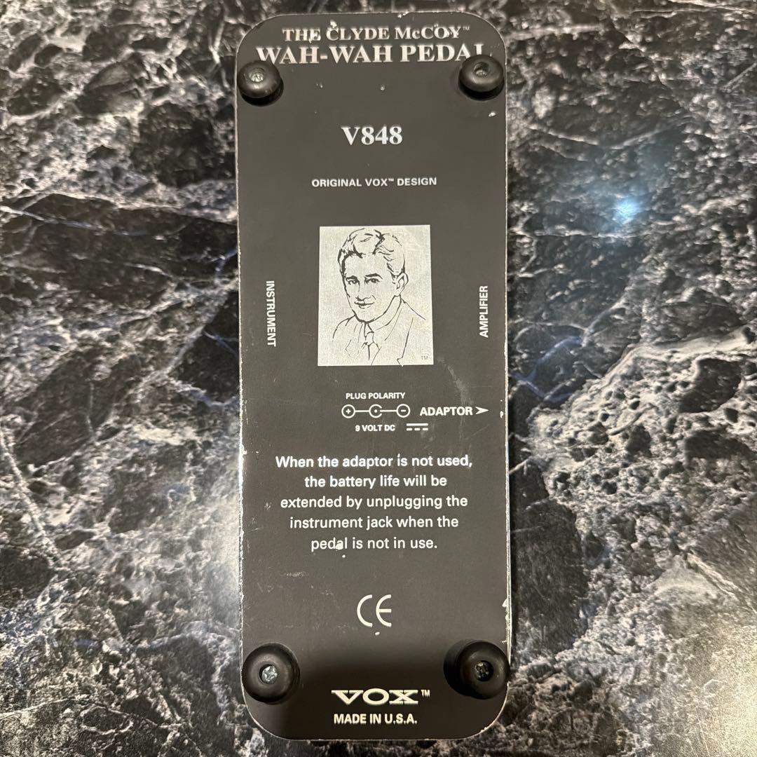 VOX V848 WahPedal ワウペダル エフェクター ボックス