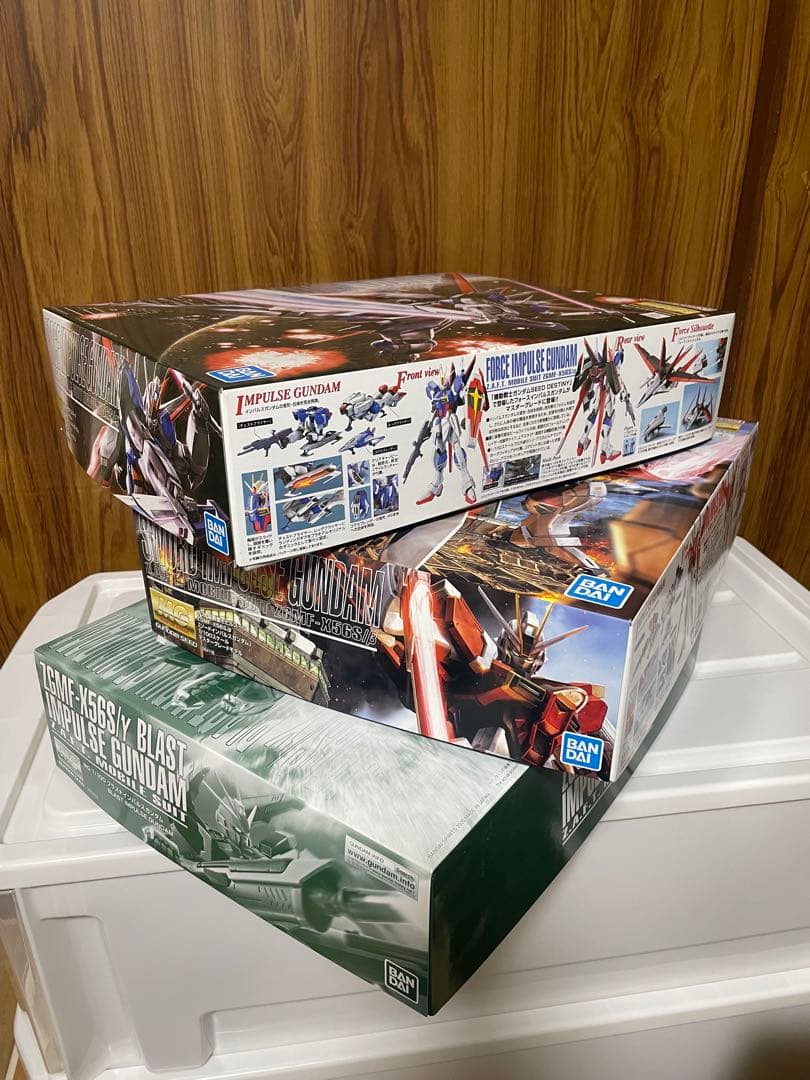 こ*ぇ様 ガンプラ MG フォースインパルス ソードインパルス ブラストインパル