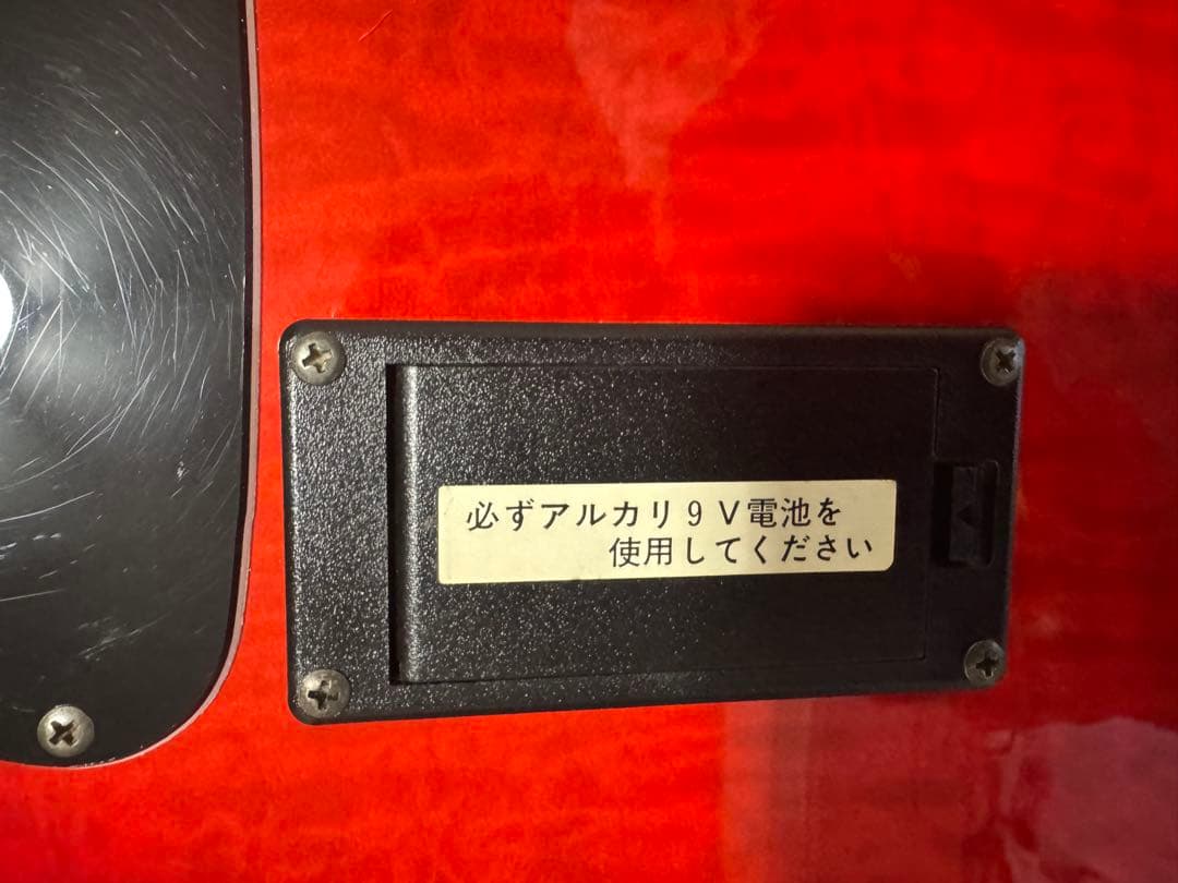 Burny MG-145S Cherry Sunburst hideモデル