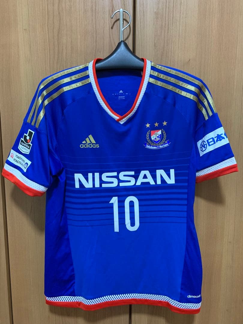 【激レア】マリノス 中村俊輔 背番号10 ホームユニフォーム　半袖　Lサイズ