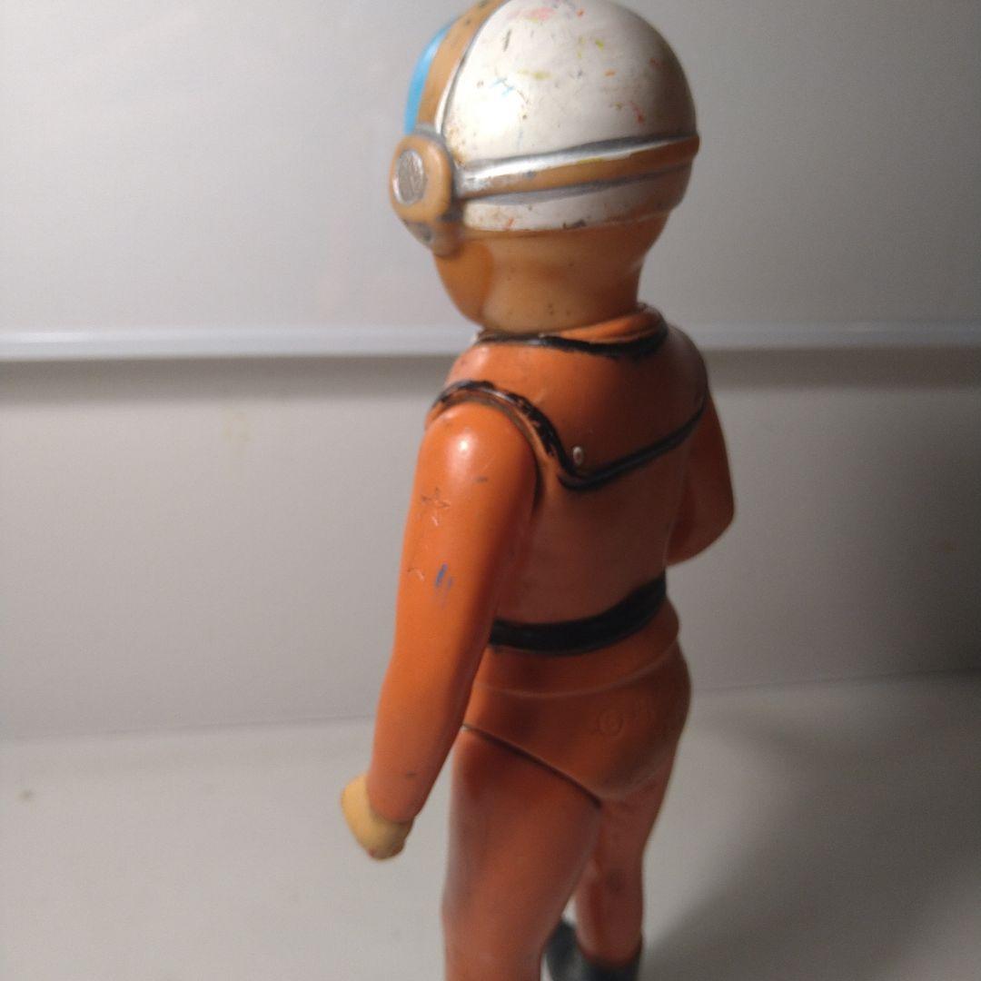 マルサン　ハヤタ隊員　当時物　ブルマァク最安値ウルトラマン怪獣ソフビ