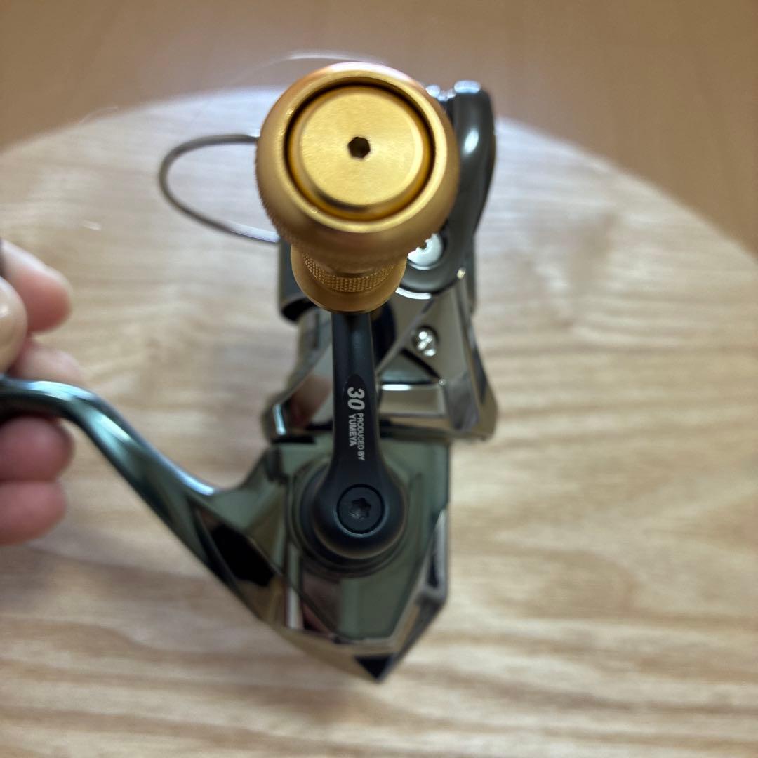 シマノ　22ステラ　1000sspg 夢屋センシティブショートハンドル