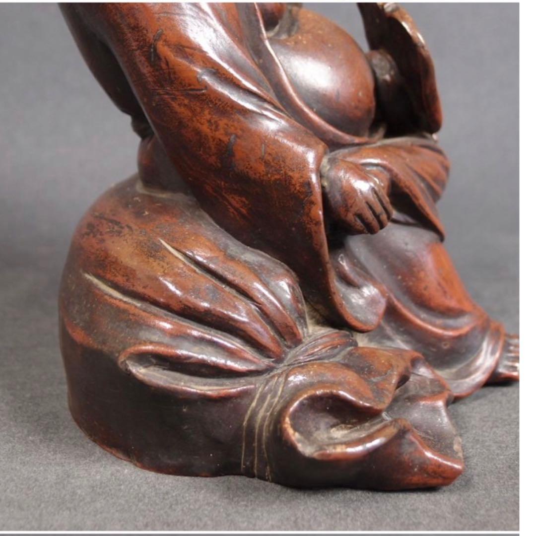 送料無料　値下げ中　江戸期古備前焼　伏香炉/置物