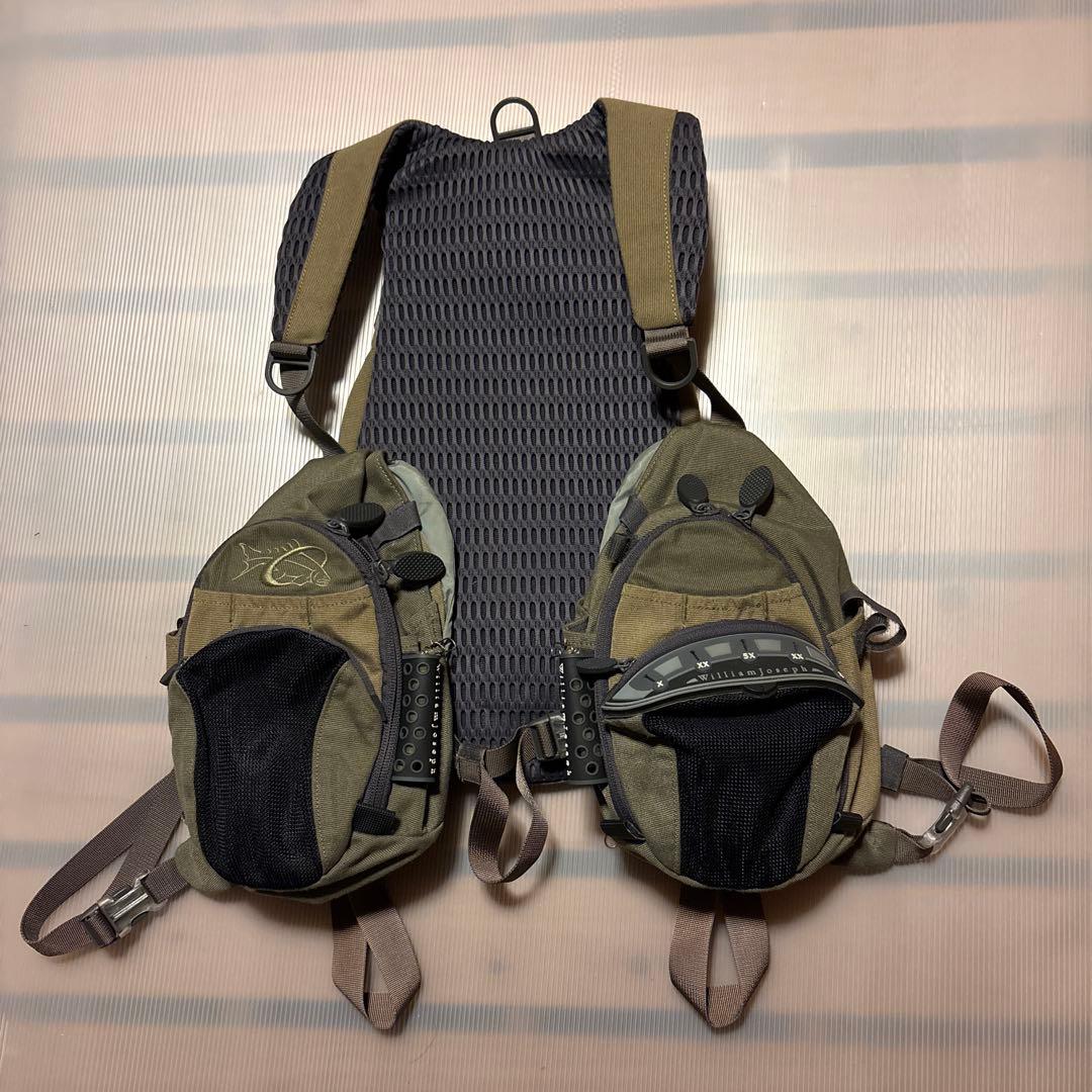 ウィリアムジョセフNew Costal ニューコースタル フィッシングベストレア