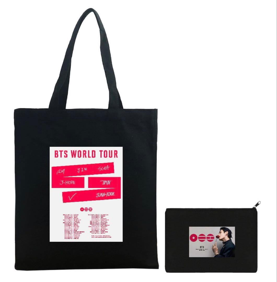 bts arirang グク テテ ジミン ジン トートバッグ ポーチ セット