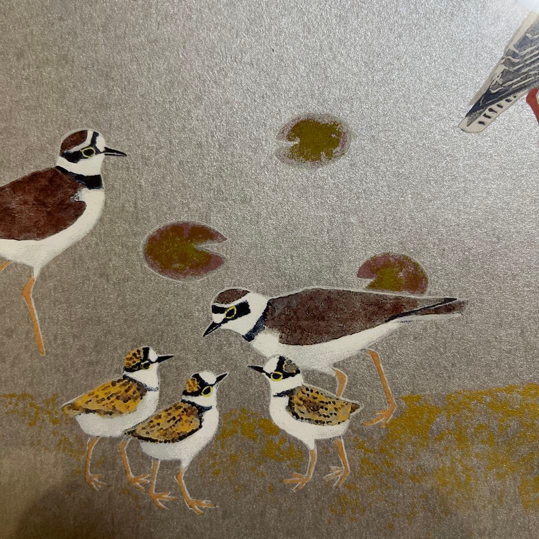 レア！！！　上村淳之 シルクスクリーン 鳥の四季