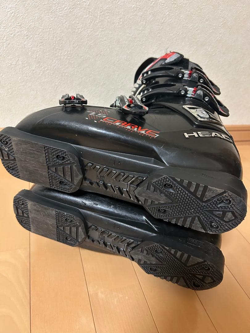 HEAD carve7.5 スキーブーツ　26-26.5センチ