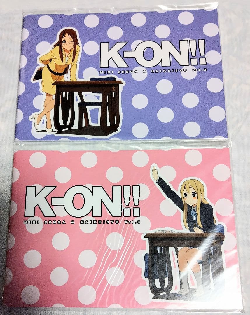 けいおん 1期2期 mini線画&背景集 新品コンプリートセット 非売品