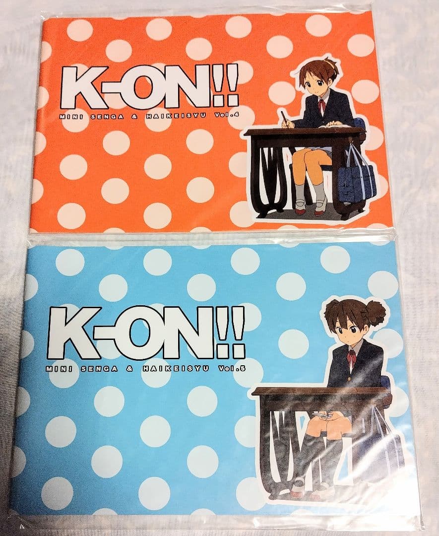 けいおん 1期2期 mini線画&背景集 新品コンプリートセット 非売品