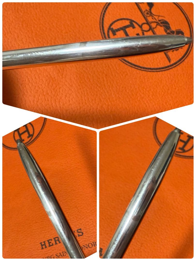 エルメス　HERMES 難あり　シャープペンシル シャーペン　シルバー925