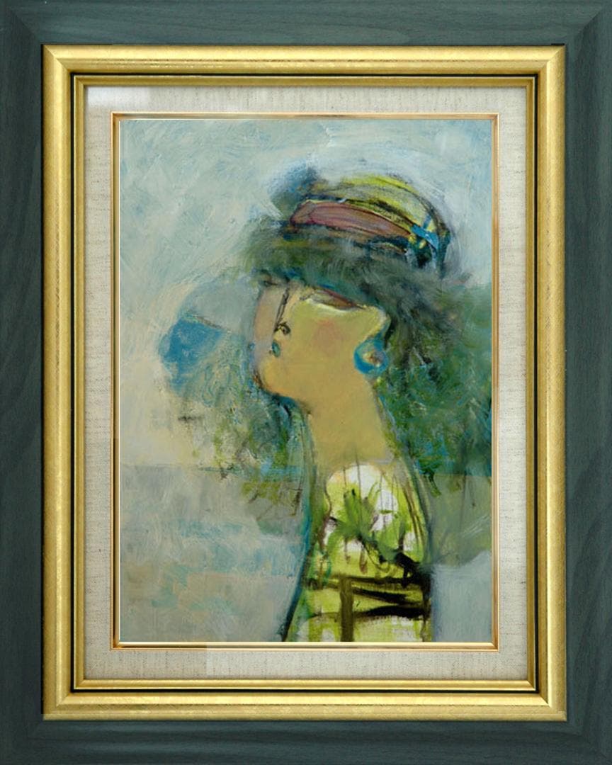 油絵 絵 絵画 インテリア F4-052113 人物 女性像