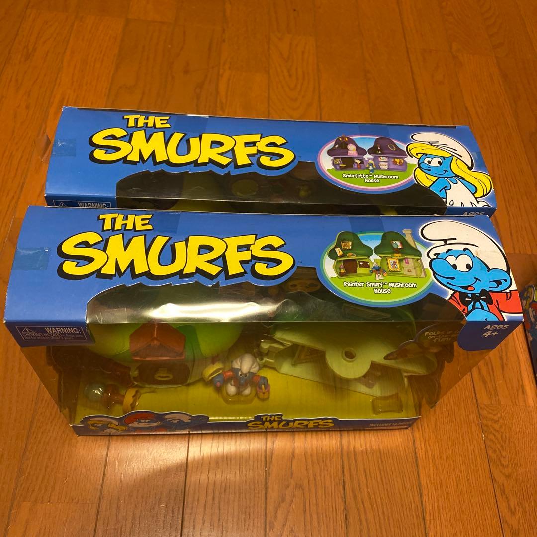 その他 The Smurfs Painter Smurf Mushroom House