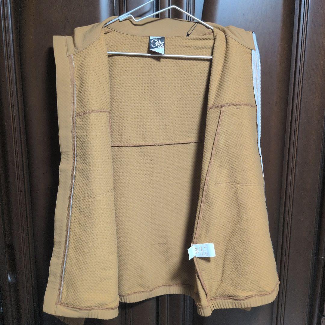 SY32:メンズ:Lサイズ:フルジップ ジャケット:キャメル色