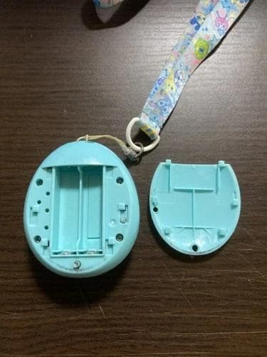 【動作確認済】バンダイ　たまごっちみーつ　ファンタジー　ブルー　ストラップ付