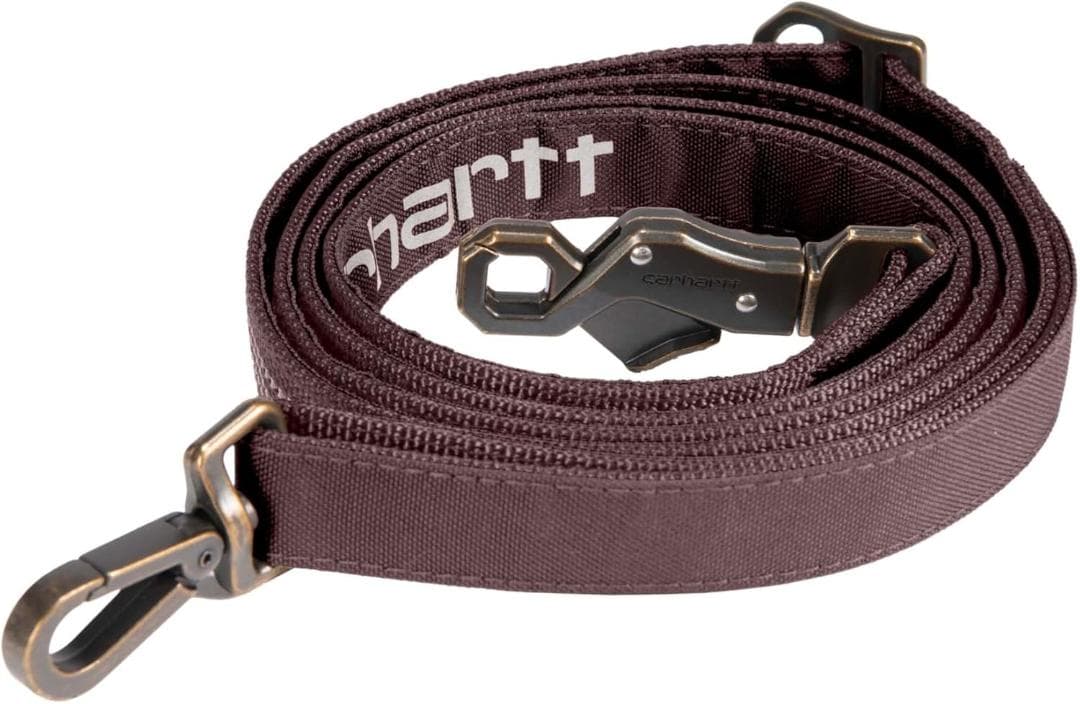 【NEW】Carhartt カーハート リード【L】＆首輪【M】赤ワイン 中型犬