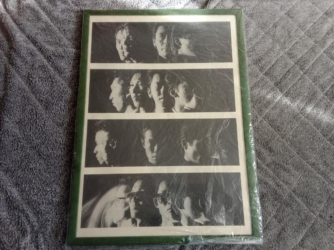 BOOWY ポスター フレーム付き 氷室京介 布袋寅泰 写真