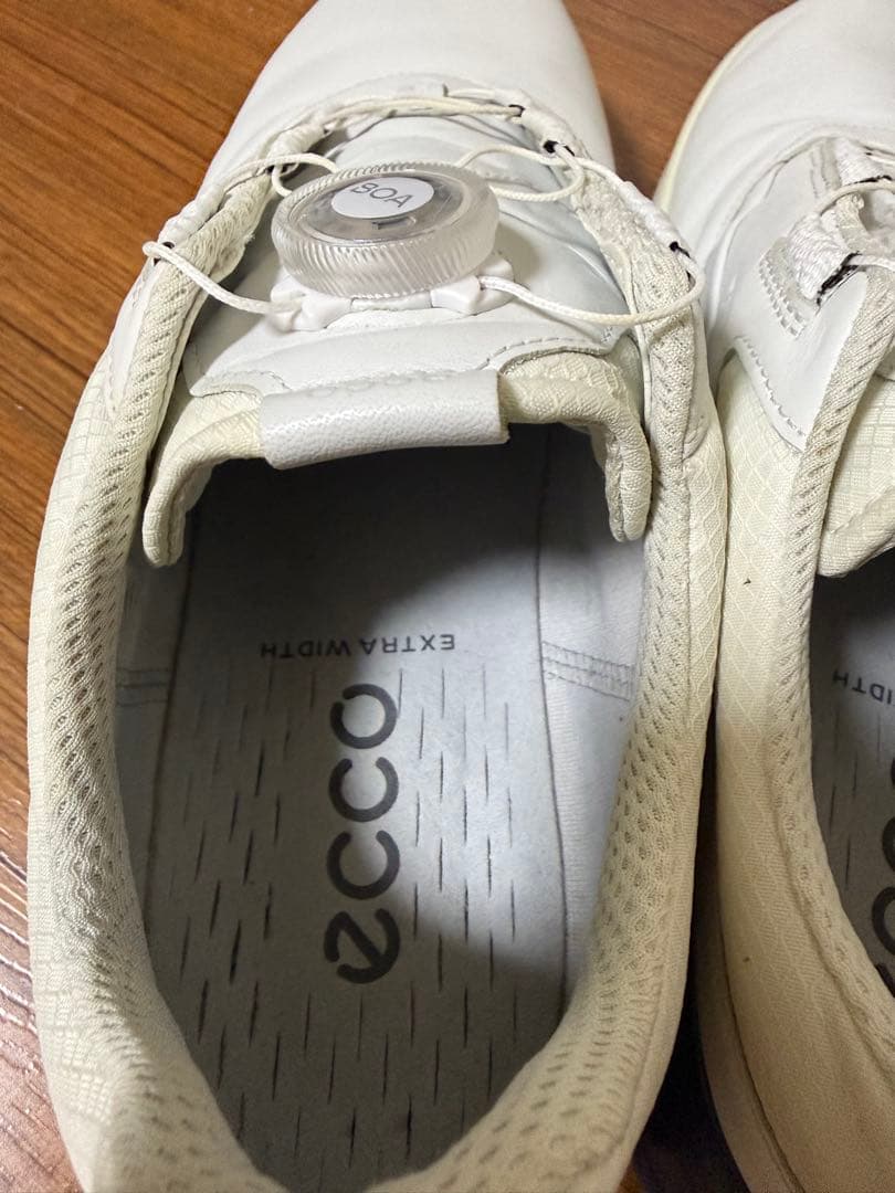訳あり　26.5 ECCO ゴルフシューズ ホワイト