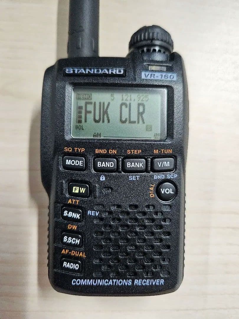 STANDARD VR-160 広帯域受信機