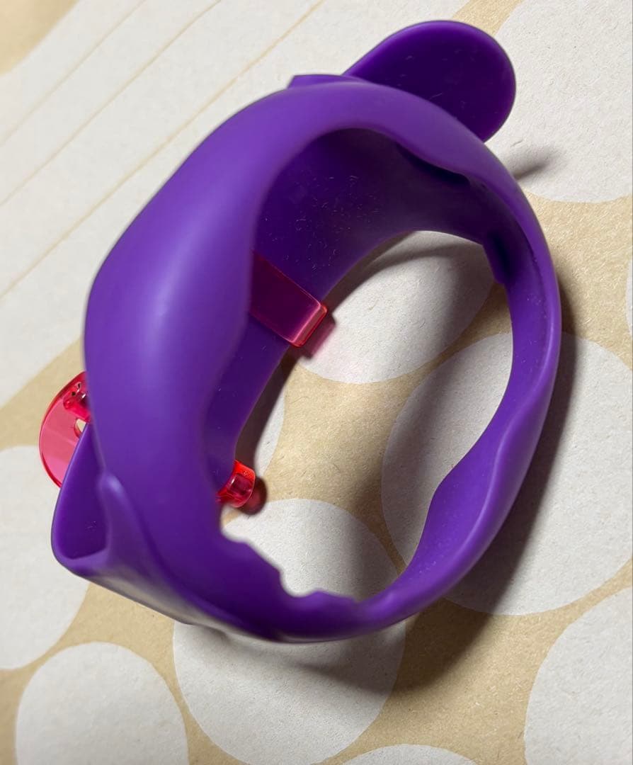 たまごっちuni パープル　ベルト付き