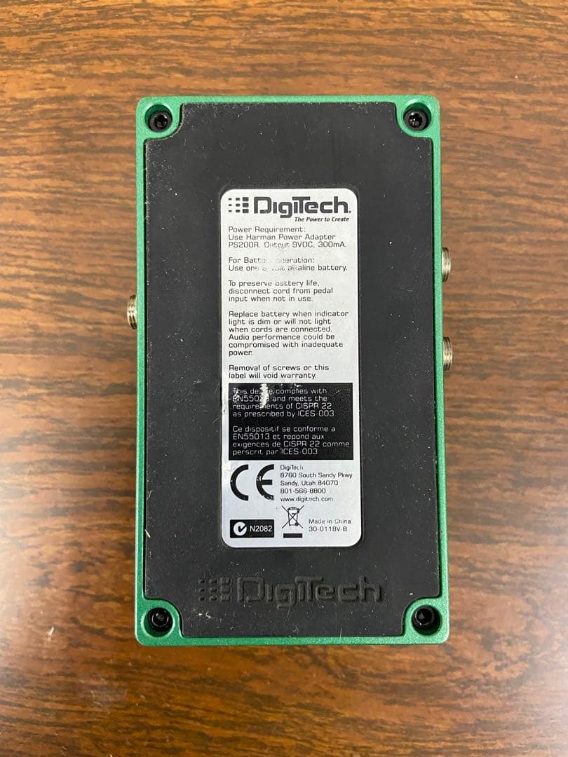 ギター digitech synth wah