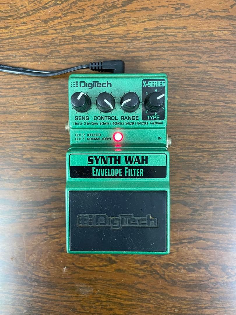 ギター digitech synth wah