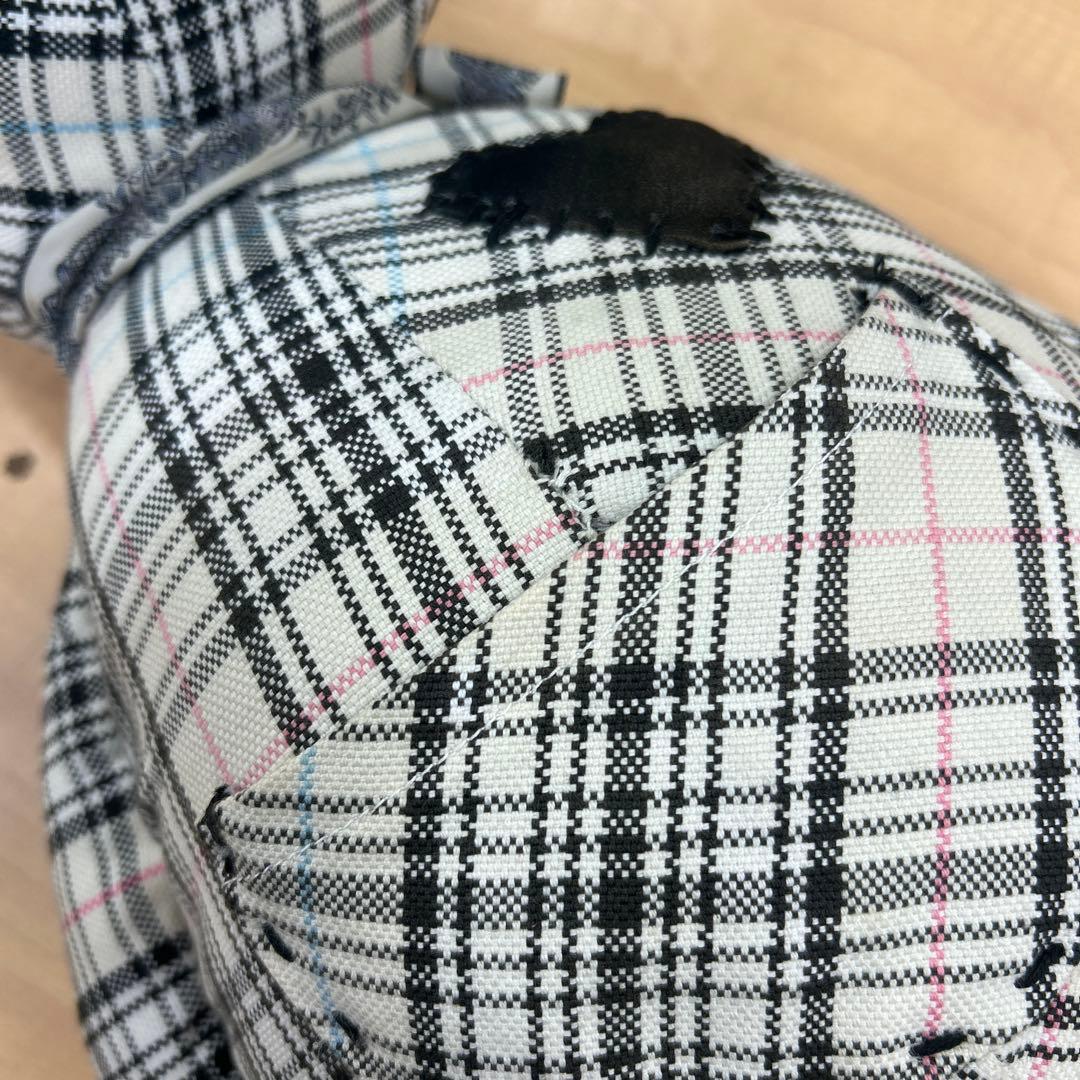 CRAM JAM CHESTチェック柄クマ型ぬいぐるみ
