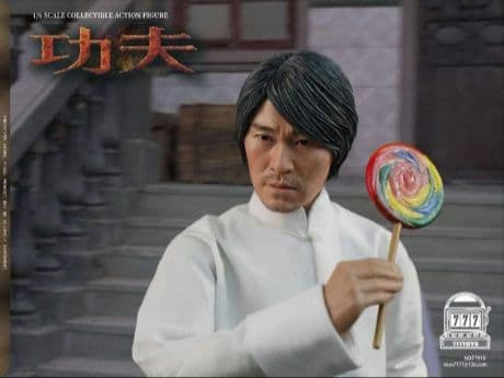映画[カンフーハッスル(チャウ•シンチー)]1/6サイズアクションフィギュア!!