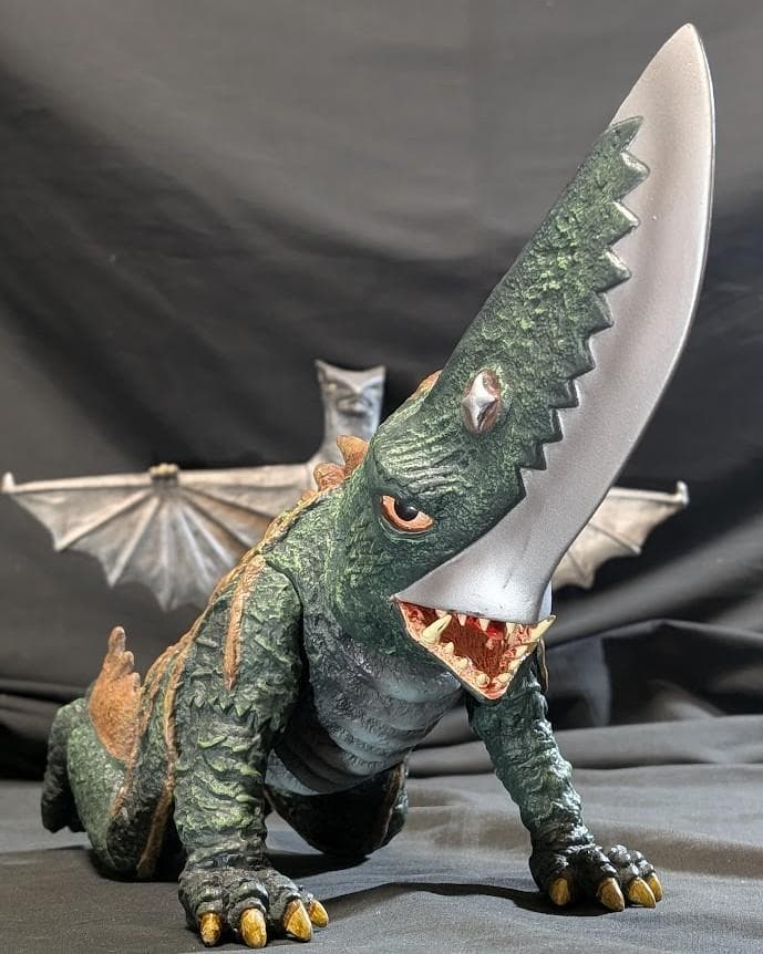 ギロン（ロケット）＆宇宙ギャオス（エクスプラス）昭和ガメラ登場怪獣２体セット