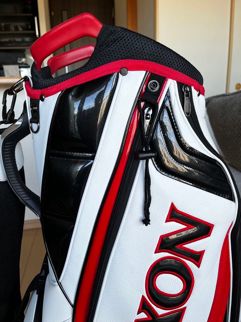 良品SRIXON スリクソン　カート型キャディバッグ　9.5型　GGC-S166