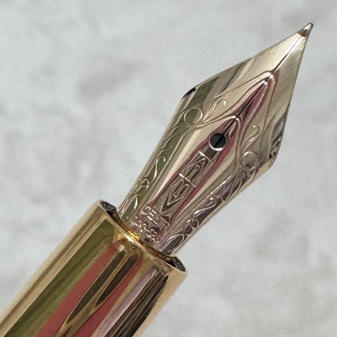 デルタ 万年筆 ドルチェビータ パピヨン バーメイル F