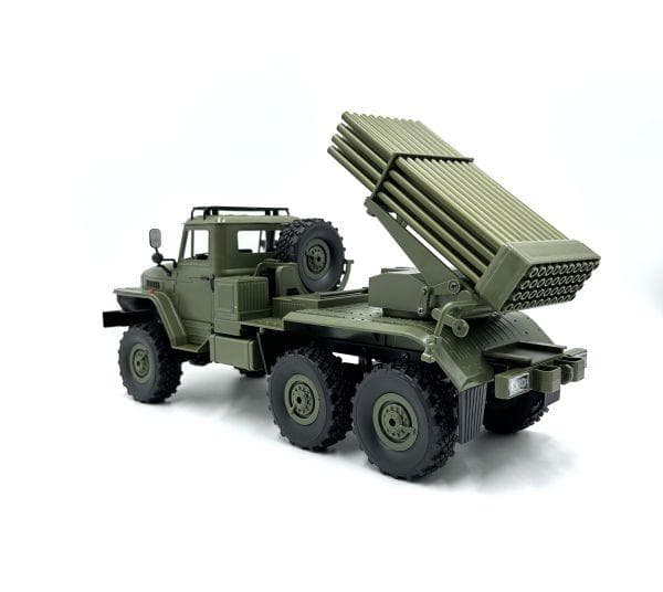 WPL B36-2 1/16 自走多連装ロケット砲トラックラジコン BM-21