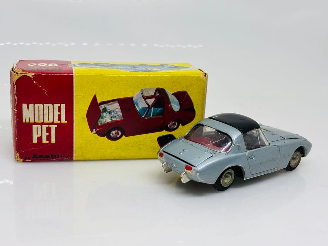 最*ん様 モデルペット当時物No.31 トヨタスポーツ800美品希少1965年発