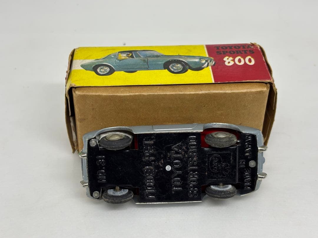 最*ん様 モデルペット当時物No.31 トヨタスポーツ800美品希少1965年発