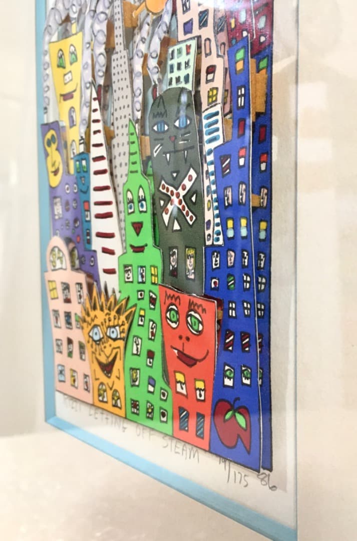 ○James rizzi ジェームス リジィ LETTING OFF STEAM