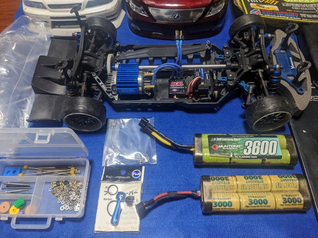 ヨコモ ドリパケ シャーシ フタバ4PL-2.4G 他 ★ジャンクフルセット
